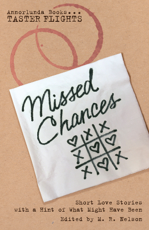 Missed Chances book cover: a cocktail napkin with the title and a drawn tic-tac-toe game